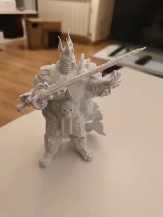 Figura Arthas Rey Exánime WoW