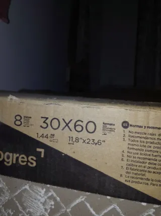 Placas Gres 30x60