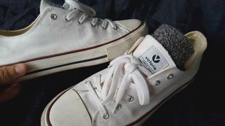 Zapatillas VICTORIA lona blanca y rayas Chollo!