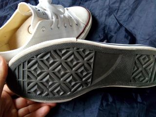 Zapatillas VICTORIA lona blanca y rayas Chollo!