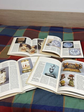 4 tomos El Mundo de las Antigüedades – Cerámica si