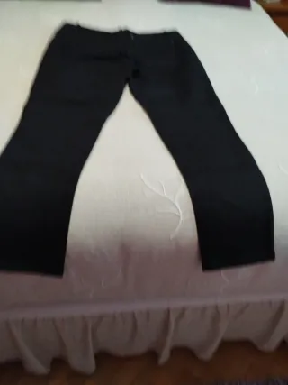 Pantalones vaqueros negros 5 bolsillos elastano