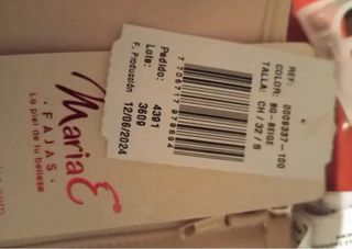 Faja Colombiana Beige con Cremallera