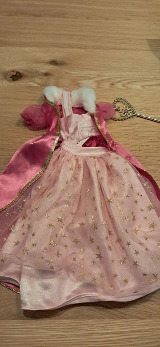 Vestido Nancy Princesa Estrella Rosa