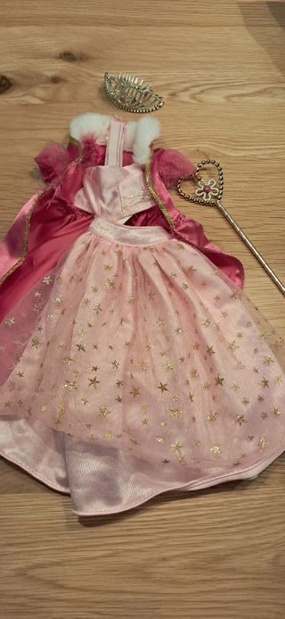 Vestido Nancy Princesa Estrella Rosa