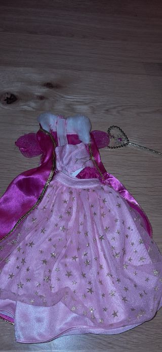 Vestido Nancy Princesa Estrella Rosa
