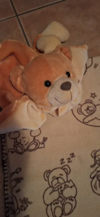 Coperta pile orsetto bambino