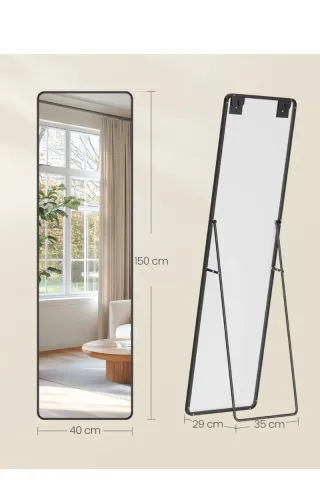Espejo SONGMICS Cuerpo Entero 150x40cm