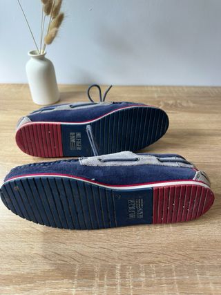 Mocasines Tommy Hilfiger Azul/Gris