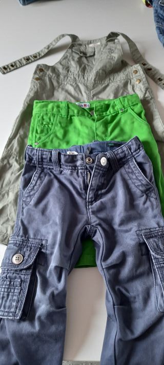 Lotto 8 pantaloni bimbo 18 mesi