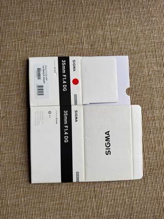 Objetivo Sigma Art 35mm 1.4 E-mount Sony