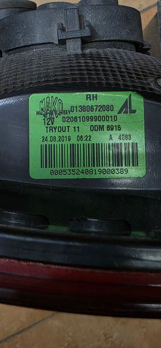 Pilotos Traseros Originales Fiat Ducato