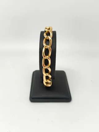 Pulsera eslabones ovales oro 18kt