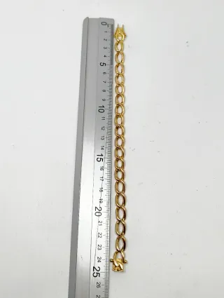 Pulsera eslabones ovales oro 18kt