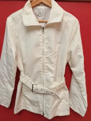 Cazadora List Blanca Talla S/M