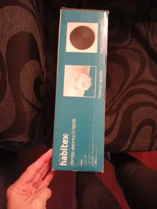 Hornillo Eléctrico Habitex CC1500B 1500W