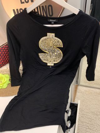 Camiseta Denny Rose Talla M Dólar Brillante