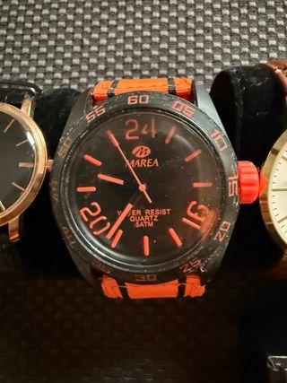 Lote 8 relojes varias marcas