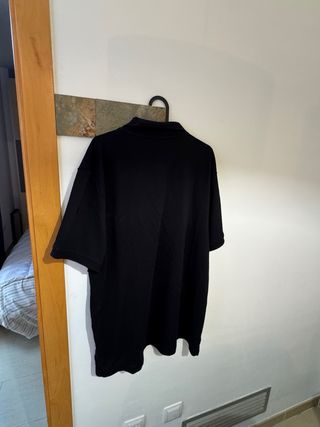 Polo Burberry Negro Talla XL Estilo Oxford