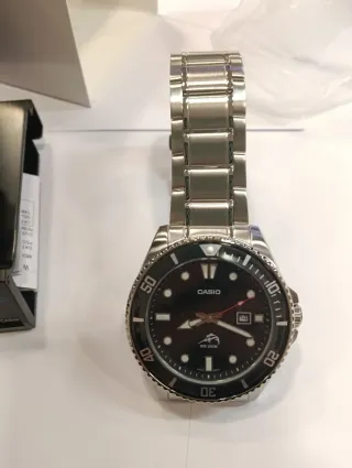 Casio MDV106-1A Reloj Esfera Negra Brazalete Acero