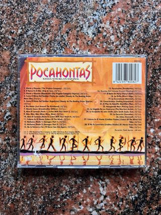 CD Pocahontas Banda Sonora Disney