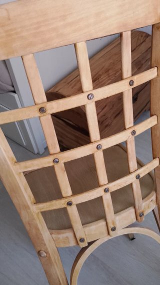 Sillas de madera estilo vintage precio unidad