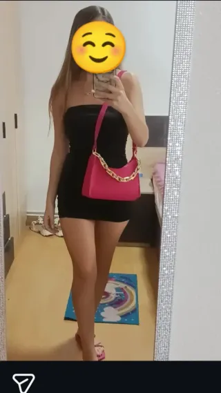 Vestido Negro Shein Talla XXS