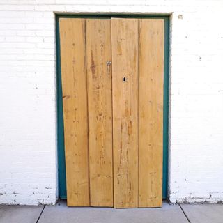 Portón madera antiguo S.XX