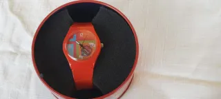 Orologio  Arancione Multicolore