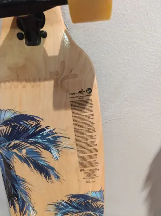 Longboard MuuwmiC palmeras nuevo