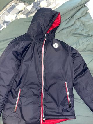 Chaqueta Jott Reversible Roja y Azul