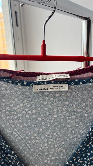 Vestido Pull&Bear estampado lunares 2x1