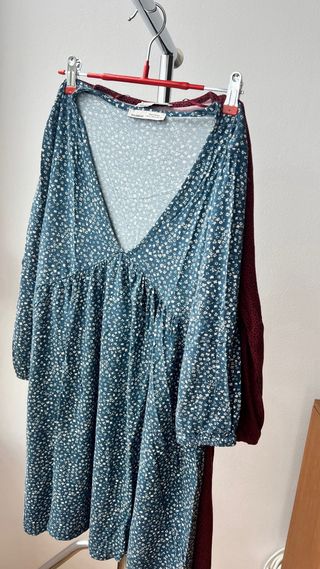 Vestido Pull&Bear estampado lunares 2x1