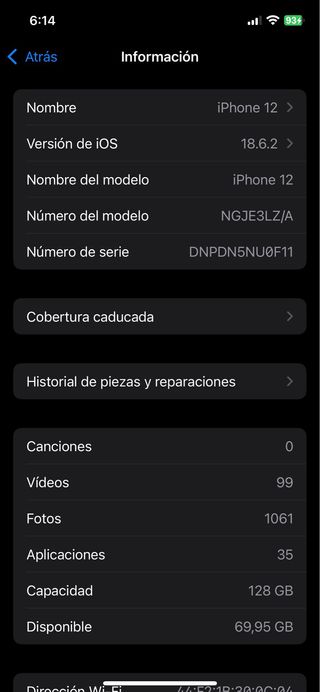 iPhone 12 tiene fisura en la tapa no afecta en nad