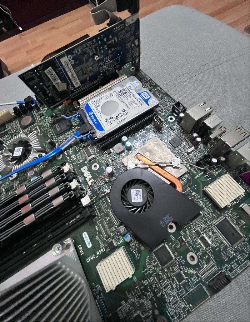 Placa Base Dell T7500+Xeon+32Gb memoria+S.O afbeelding 4