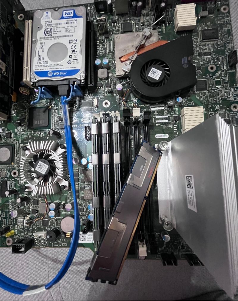 Placa Base Dell T7500+Xeon+32Gb memoria+S.O afbeelding 2