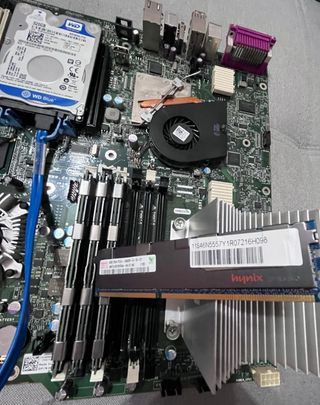 Placa Base Dell T7500+Xeon+32Gb memoria+S.O