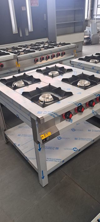 Cocina Industrial 1 Fogón con Soporte Nueva