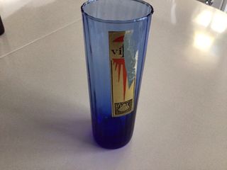 Juego 4 Vasos Vintage Cristal Vifsa años 80