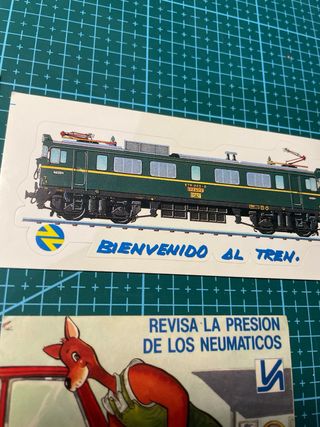 Pegatinas Tren y Canguro