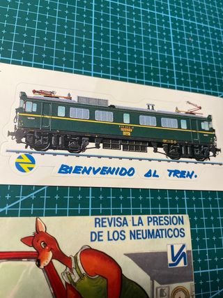 Pegatinas Tren y Canguro
