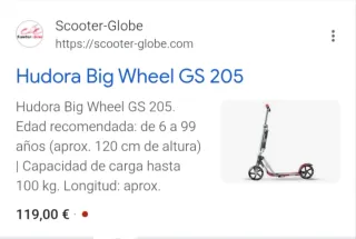 Patinete BigWheel 205 Rosa