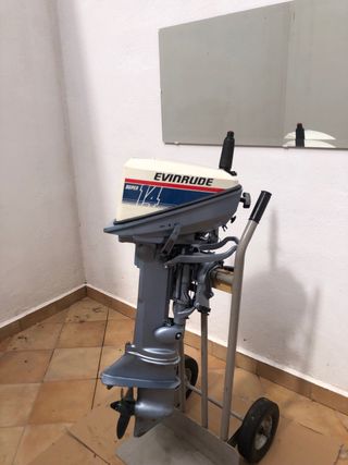 Motor Fueraborda Evinrude 14 CV 2 Tiempos nautica