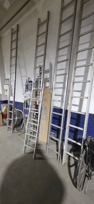 Escaleras de aluminio varias medidas