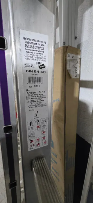 Escaleras de aluminio varias medidas