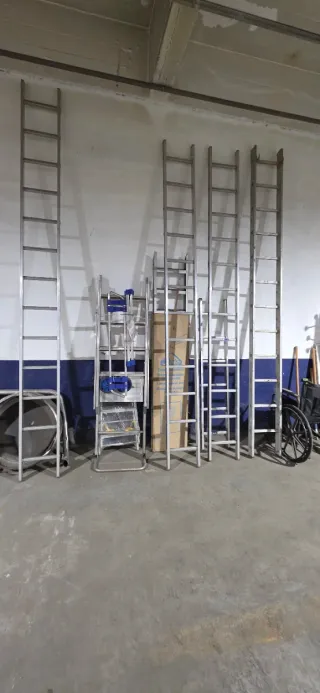 Escaleras de aluminio varias medidas