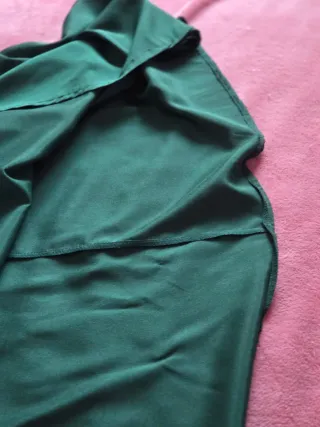 Vestido de fiesta verde lentejuelas