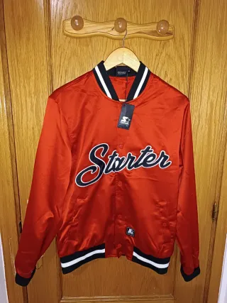 Chaqueta Starter Roja Talla S Nueva