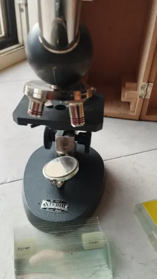 Set Microscopio Studio Enuro Optik 50-530x