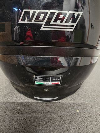 Casco Moto Scooter Nolan Negro